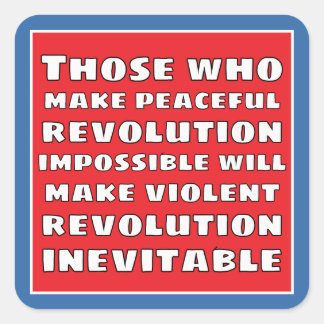 Liberty - Version 06B Square Sticker