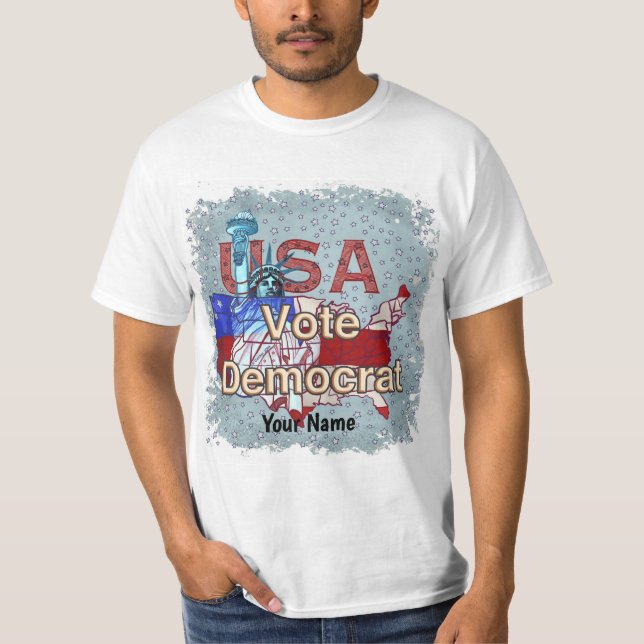 Liberty Vote Democrat  t-shirt (Front)