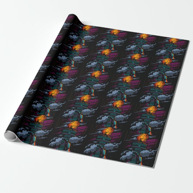 Liberty Wrapping Paper (Unrolled)