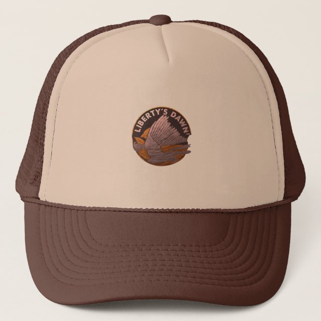 Liberty's Dawn Breaks  Trucker Hat (Front)
