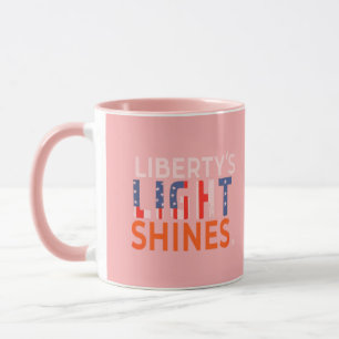 Liberty's Flame Lights Night Mug