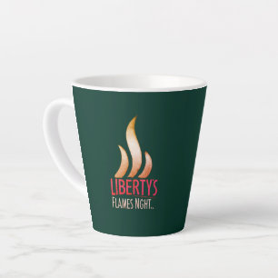Liberty's Flame Night Latte Mug