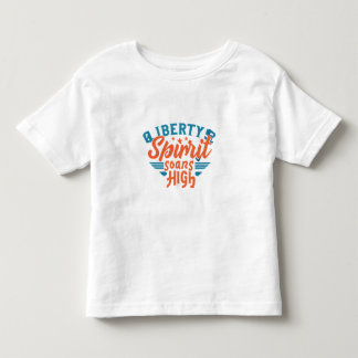 Liberty's Spirit Soars High Toddler T-Shirt