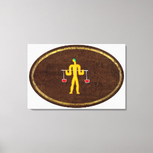 Libra 2008 canvas print