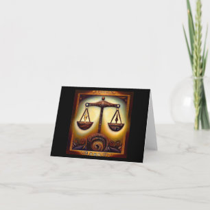 Libra 3 card