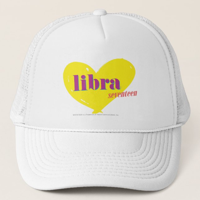 Libra 3 trucker hat (Front)