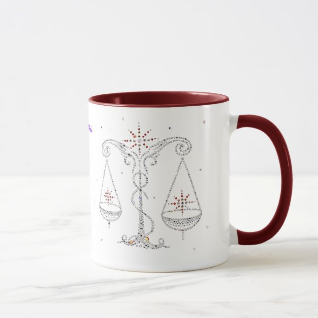 Libra Astrology Mug (Right)