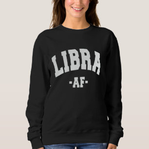 LIBRA ASTROLOGY ZODIAC STAR SIGN DECORATIONS WOMEN SWEATSHIRT