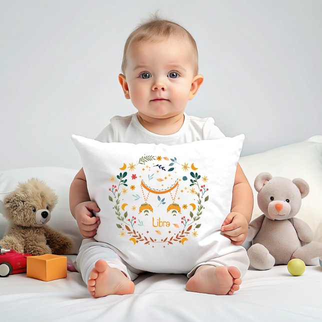 Libra Baby  -  Harmonious Haven Nursery Cushion (Creator Uploaded)