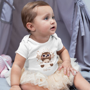Libra Baby: "Little Libra's Balanced Charm" Baby Bodysuit