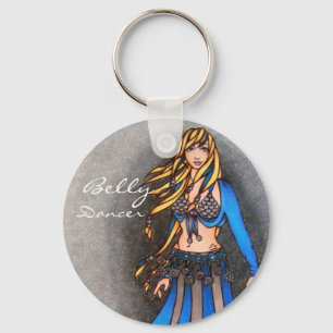 Libra Belly Dancer Key Ring