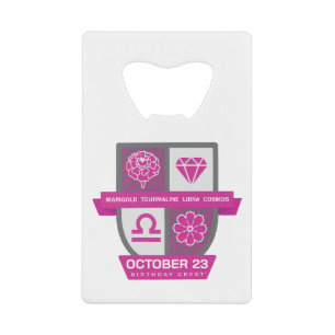 Libra Birthday Crest™ for October 1-23