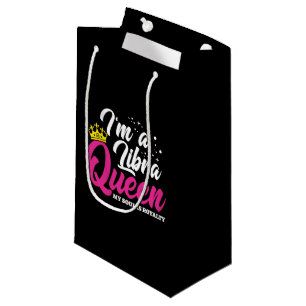 Libra Birthday Queen Astrology September October Small Gift Bag