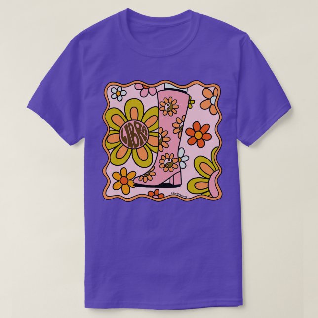 Libra Boot T-Shirt (Design Front)