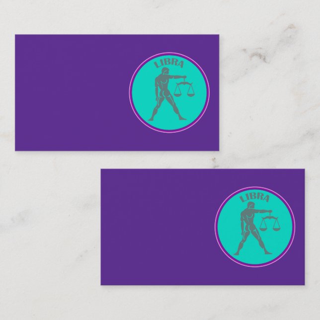 Libra Business Card (Front/Back)
