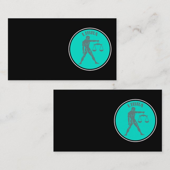 Libra Business Card (Front/Back)