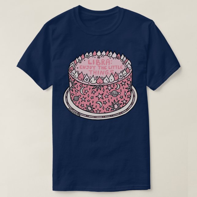 Libra Cake T-Shirt (Design Front)