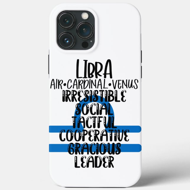 Libra Case-Mate iPhone Case (Back)