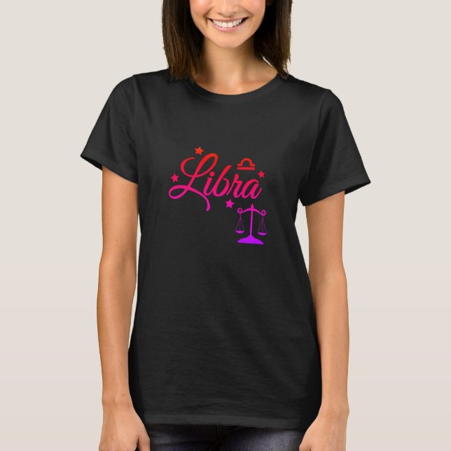 "Libra" coloured T-Shirt (Front)