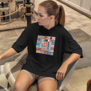 Libra Colourful Zodiac Sign T-Shirt