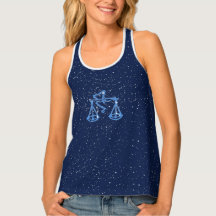 Libra Constellation and Zodiac Sign with Stars