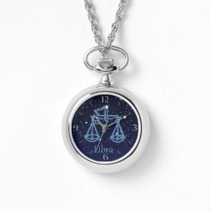 Libra Constellation and Zodiac Sign with Stars Watch