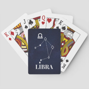 Libra Constellation Classic Playing Cards