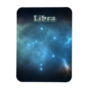 Libra constellation magnet