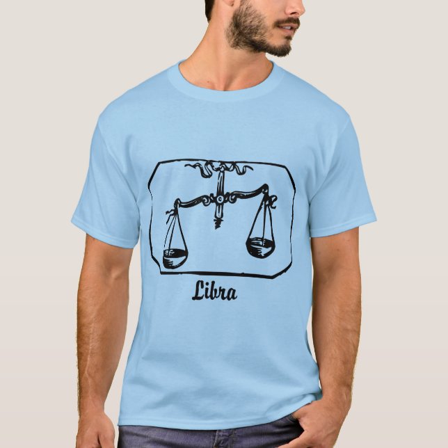 Libra - Customised T-Shirt (Front)