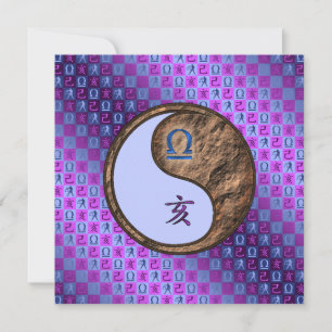 Libra & Earth Boar Card