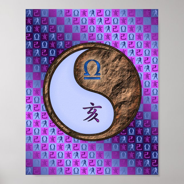 Libra & Earth Boar Poster (Front)