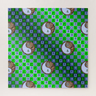 Libra & Earth Goat Jigsaw Puzzle