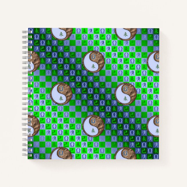 Libra & Earth Goat Notebook (Front)