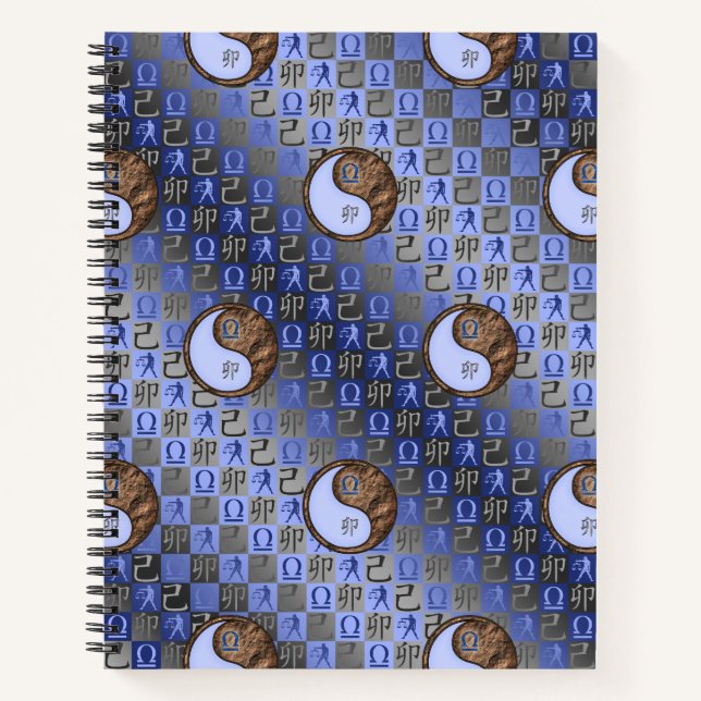 Libra & Earth Rabbit Notebook (Front)