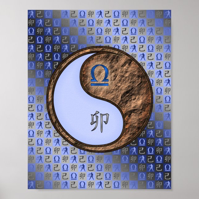 Libra & Earth Rabbit Poster (Front)