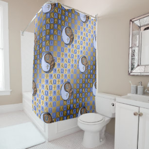 Libra & Earth Rat Shower Curtain