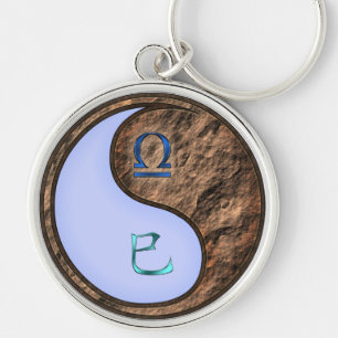 Libra & Earth Snake Key Ring
