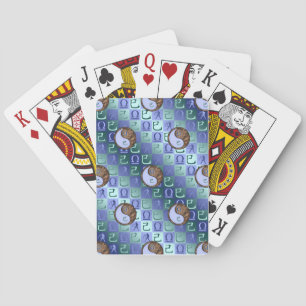 Libra & Earth Snake Playing Cards