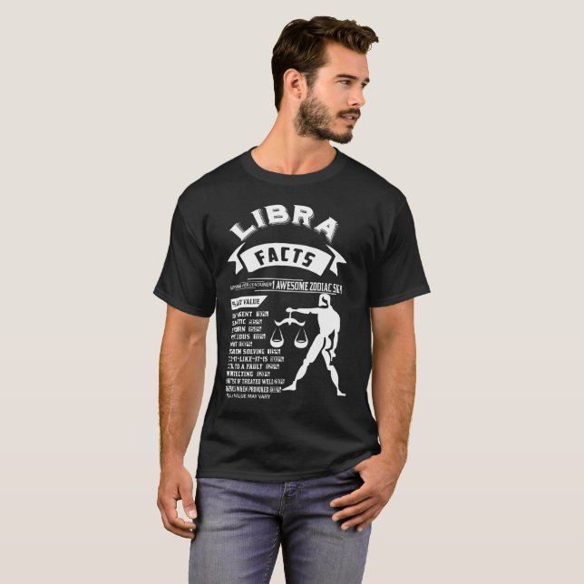 Libra Facts T-Shirt (Front Full)