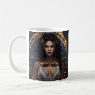 Libra Female Astrological Coffee Mug