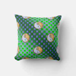 Libra & Fire Goat Cushion