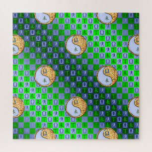 Libra & Fire Goat Jigsaw Puzzle