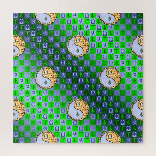 Libra & Fire Goat Jigsaw Puzzle (Vertical)