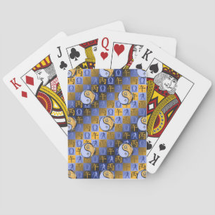 Libra & Fire Horse Playing Cards