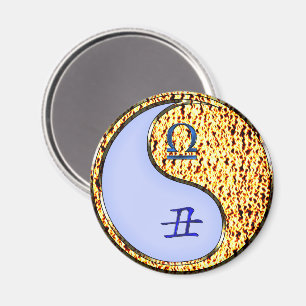 Libra & Fire Ox Magnet