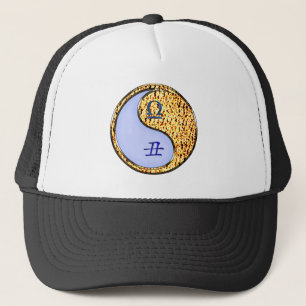 Libra & Fire Ox Trucker Hat