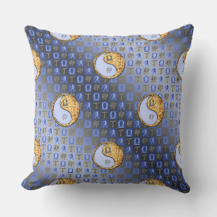 Libra & Fire Rabbit Cushion