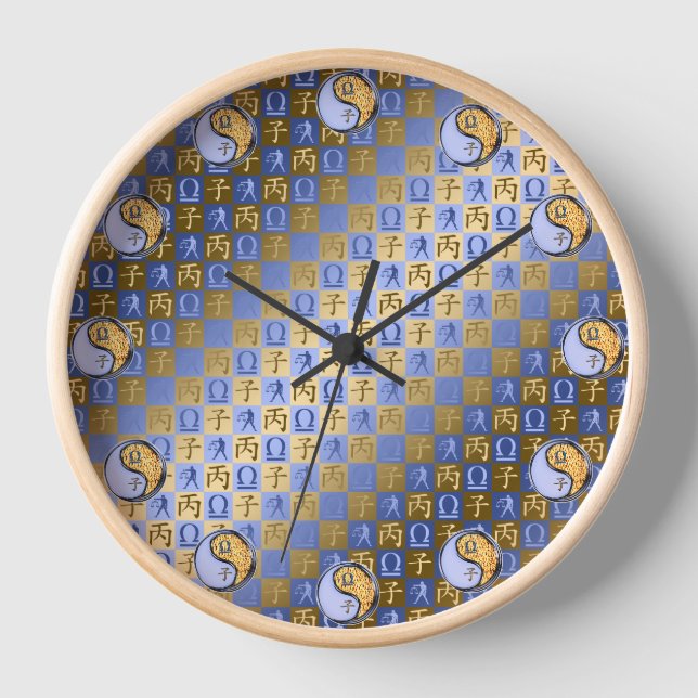 Libra & Fire Rat Clock (Front)