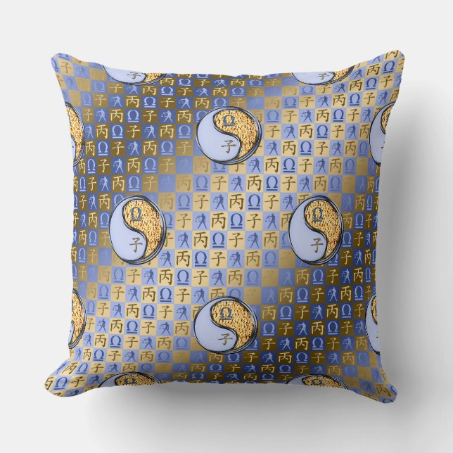 Libra & Fire Rat Cushion (Front)