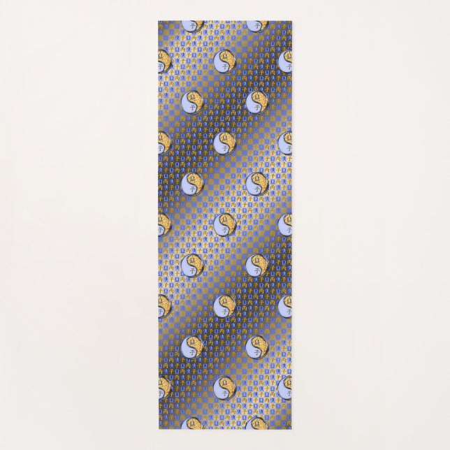 Libra & Fire Rat Yoga Mat (Front)